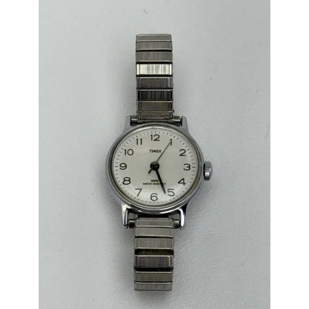 Timex Manual Mechanical Silver Tone 88 Mechanical 25mm Watch Works
